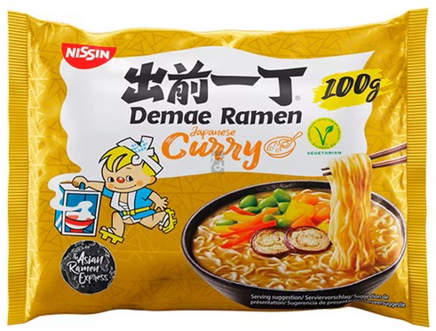 NISSIN Demae Ramen Curry 100g