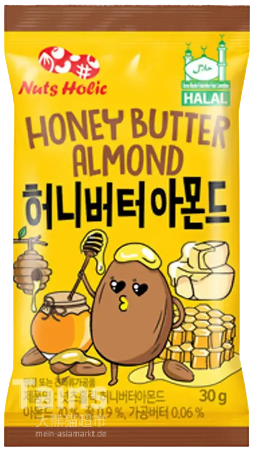 Nuts Holic Honey Butter Almond 30 g 