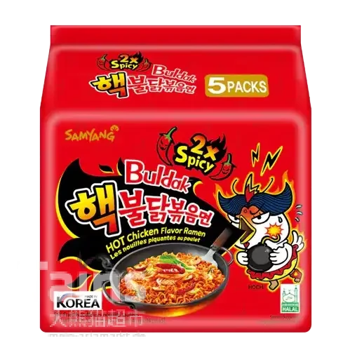 SAMYANG Hot Chicken Spicy 5x140g