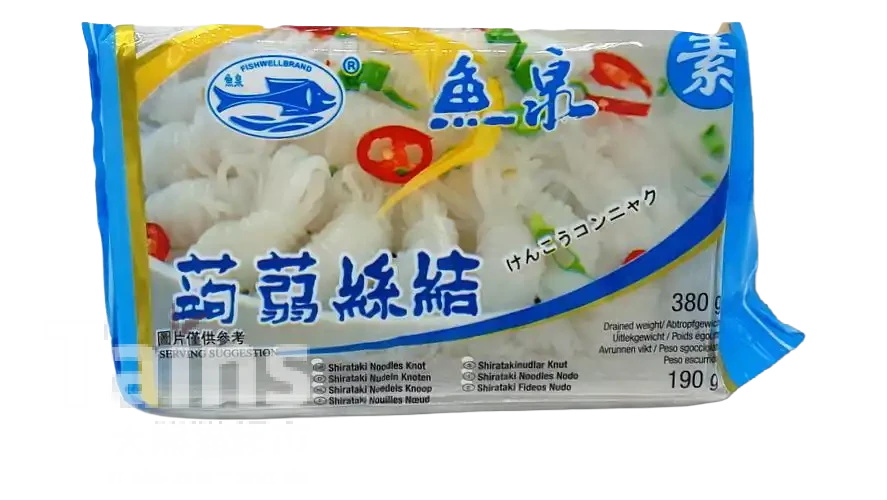 FISHWELL Shirataki Nudel Knoten 380g