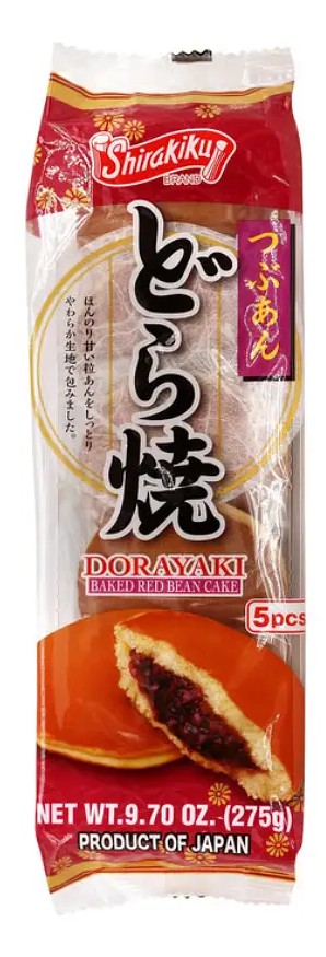 Shirakiku Tsubuan Dorayaki 6 Stk. 310 g 