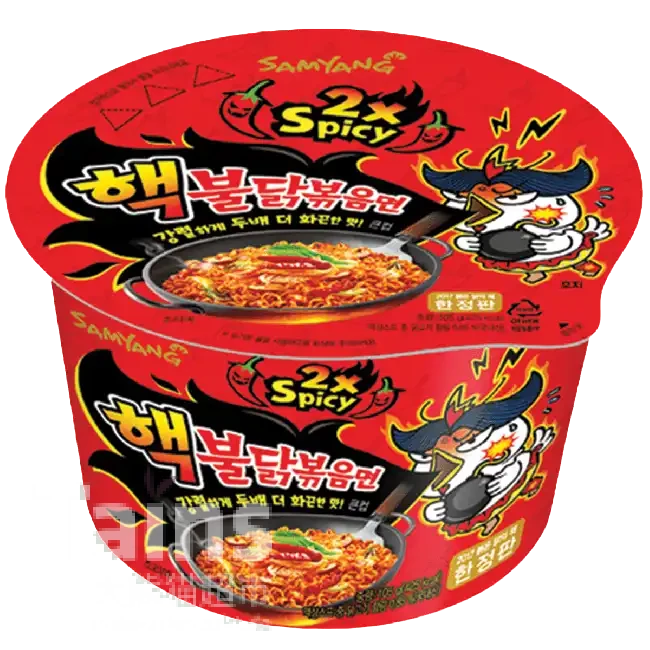 SAMYANG Hot Chicken Cup 2xScharf 105g