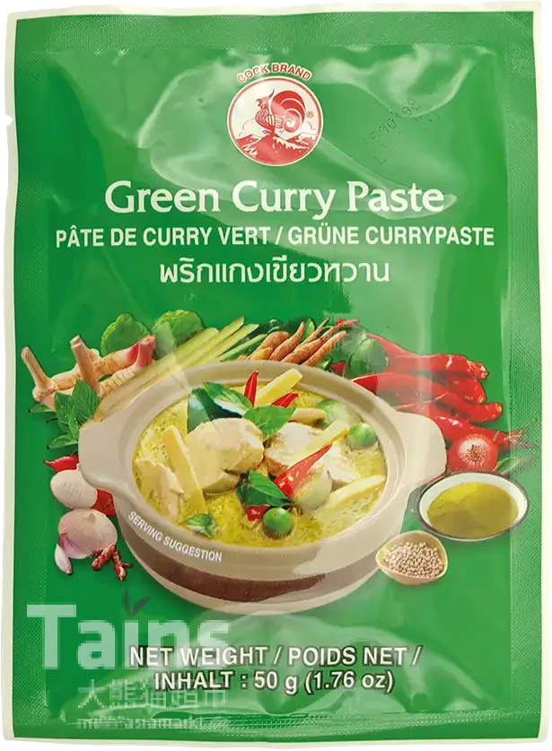 COCK Currypaste Grün 50g