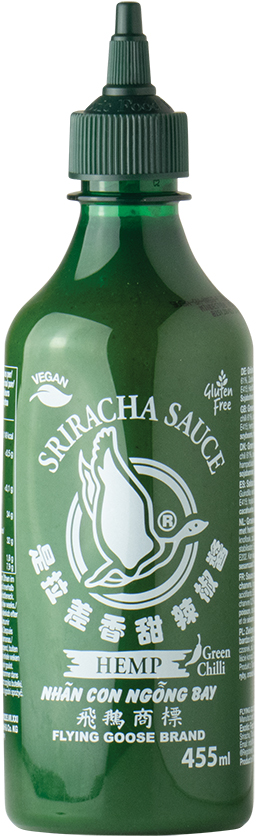 FLYING GOOSE Sriracha Hanf 455ml