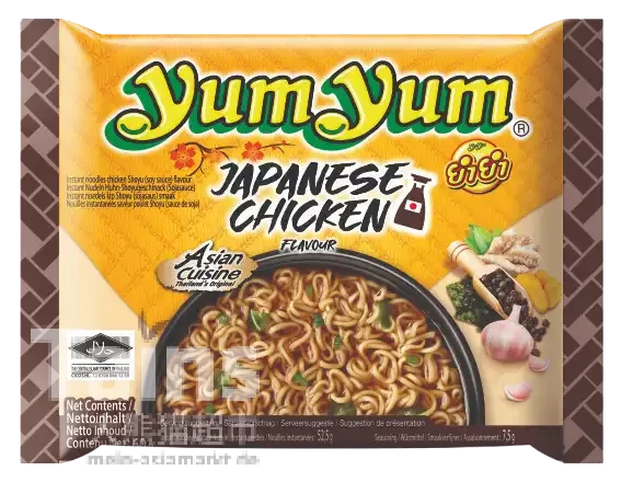 YUM YUM JAPANESE CHICKEN FLAVOR         60G
