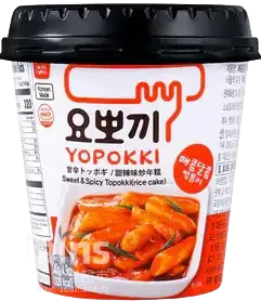 YOPOKKI Rice Cake Sweet Spicy Cup 140g