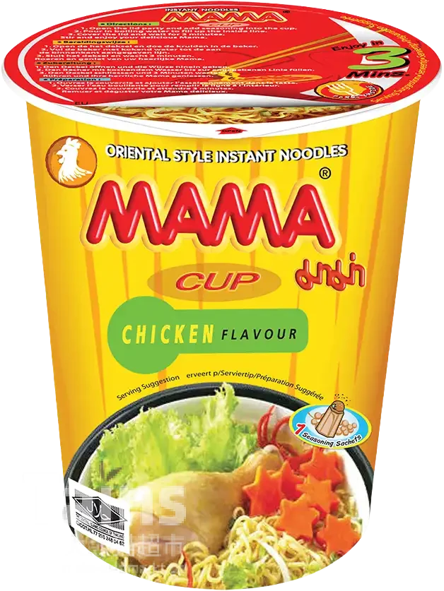 Mama Chicken Flavor Cup 70 g