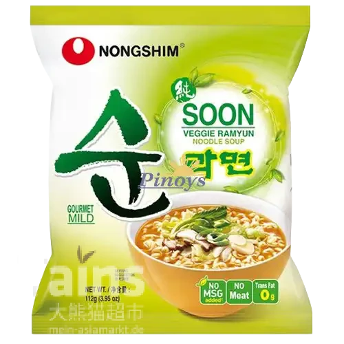 NONGSHIM Soon Veggie Ramyun 112g