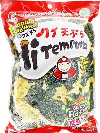 TAOKAENOI Hi Tempura Spicy 40g