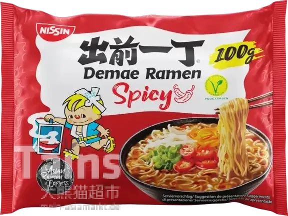 NISSIN Demae Ramen Scharf 100g