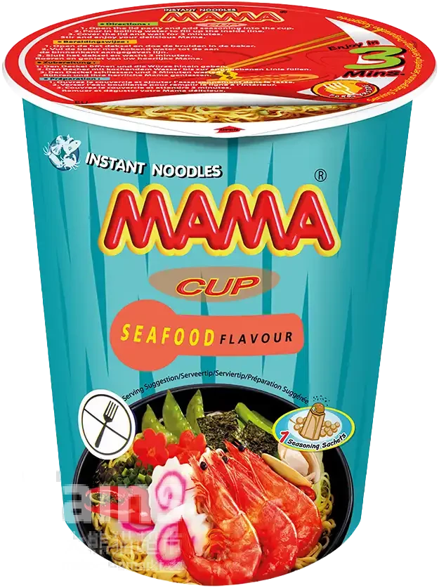 Mama Seafood Flavor Cup 70 g