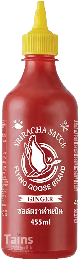 Flying Goose Sriracha Hot & Ginger 455 ml 
