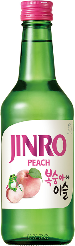 JINRO Soju Peach 13 % 350 ml