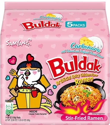 Samyang Hot Chicken Carbo 5×130g