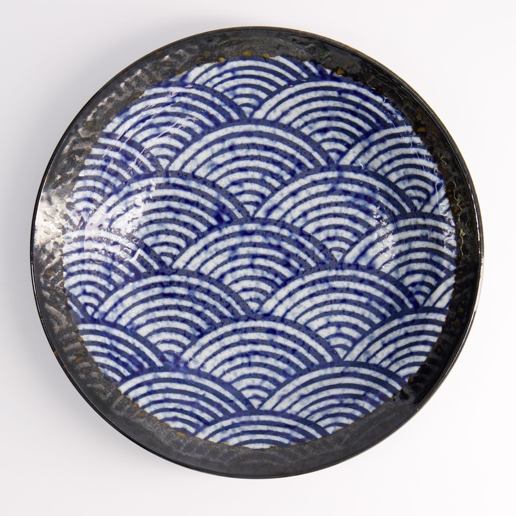 SEIKAIHA Shallow Bowl 20.2x4cm 1ST