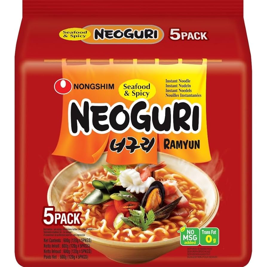 NONGSHIM NEOGURI RAMYUN HOT          5x120G
