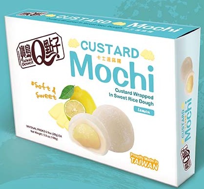 TAIWAN DESSERT Mochi Custard Zitrone 168g
