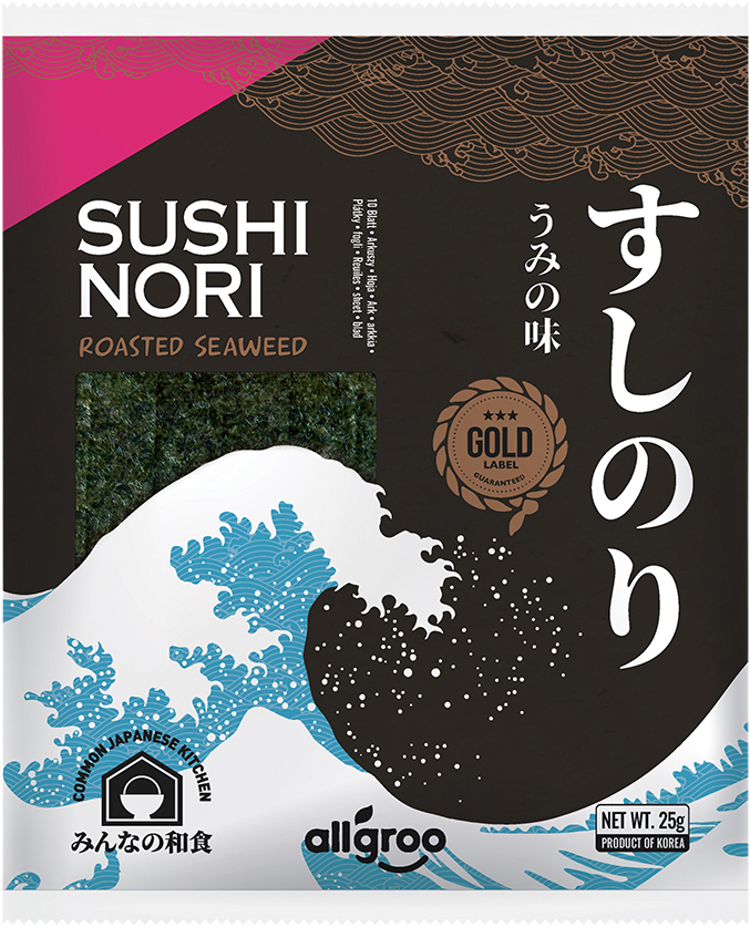 ALLGROO Seetang Nori Gold 25g
