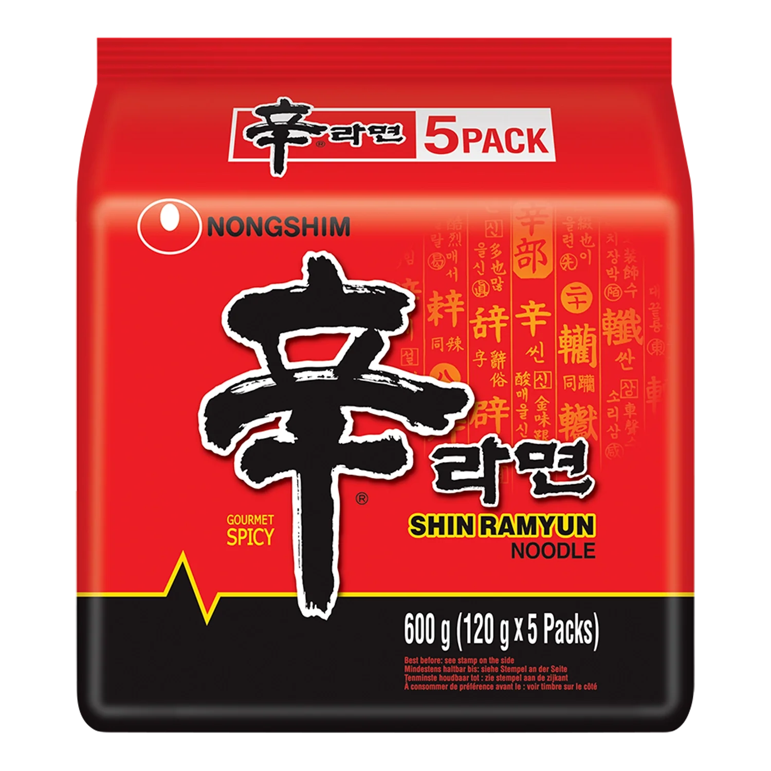 NONGSHIM Shin Ramyun 5x120g