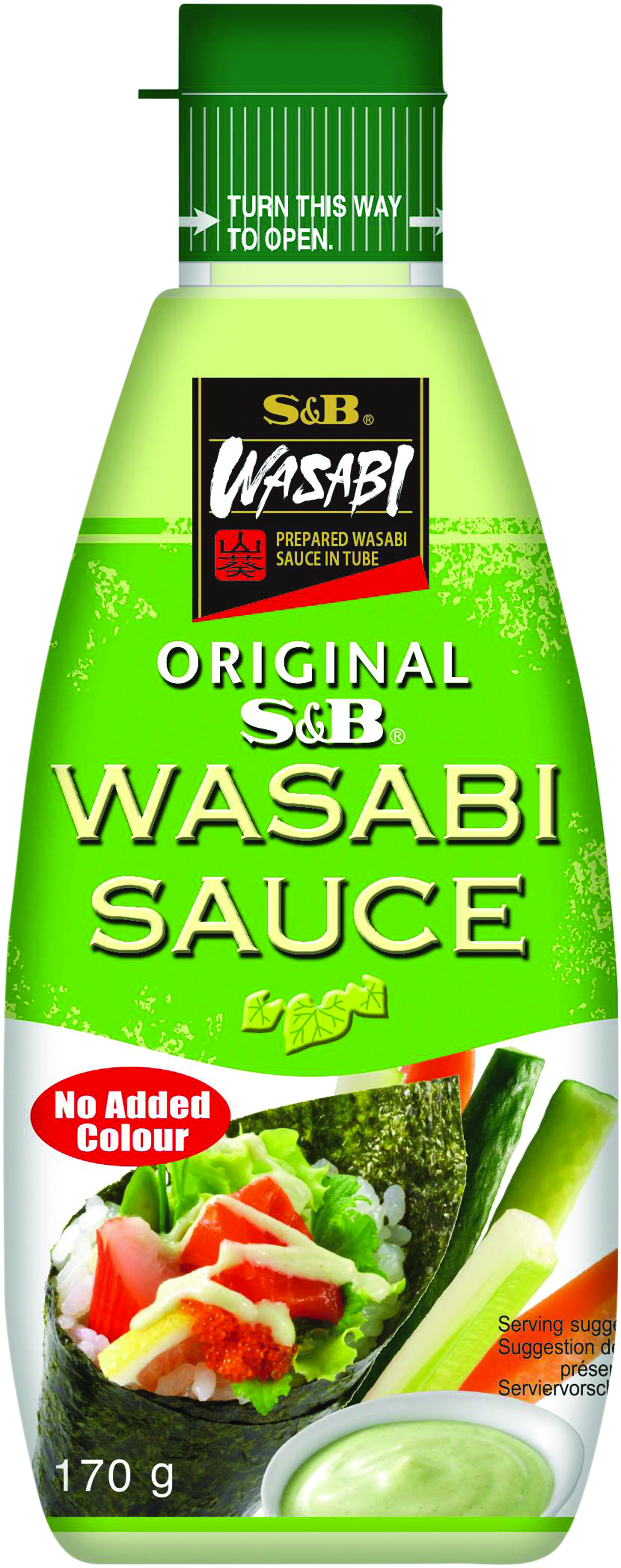 S&B Wasabisoße 170g