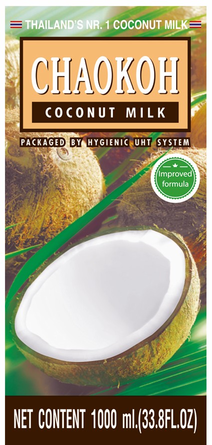 CHAOKOH Kokosmilch 18% 1L