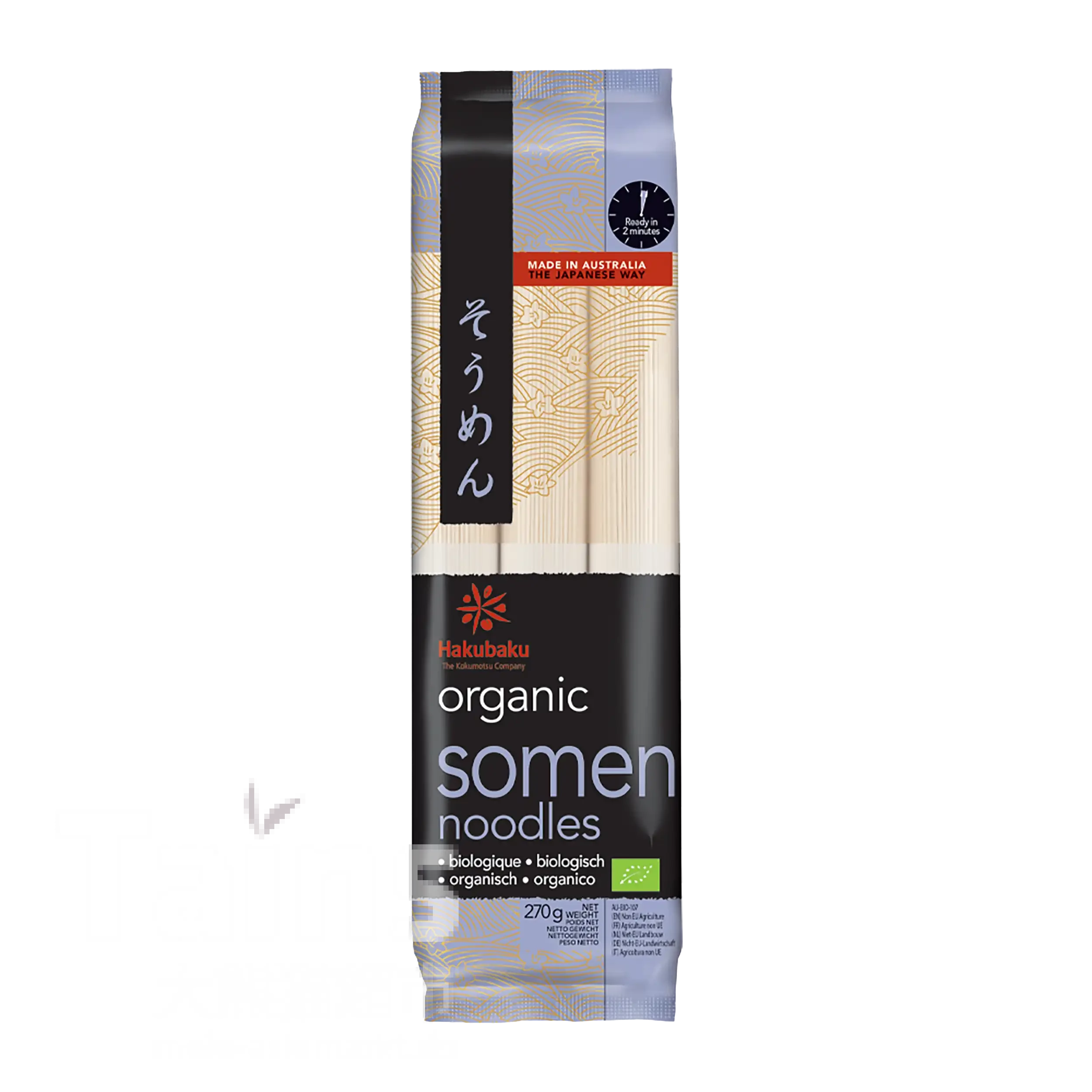 HAKUBAKU Organische Somen-Nudeln 270g
