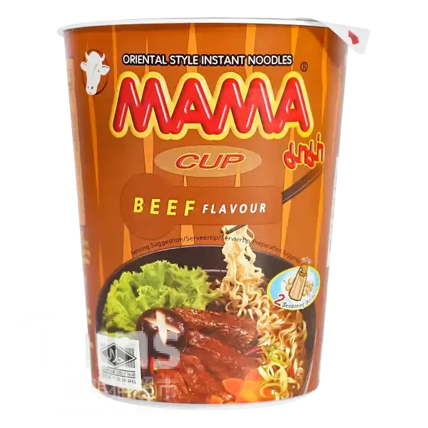 MAMA BEEF FLAVOR CUP                   70G