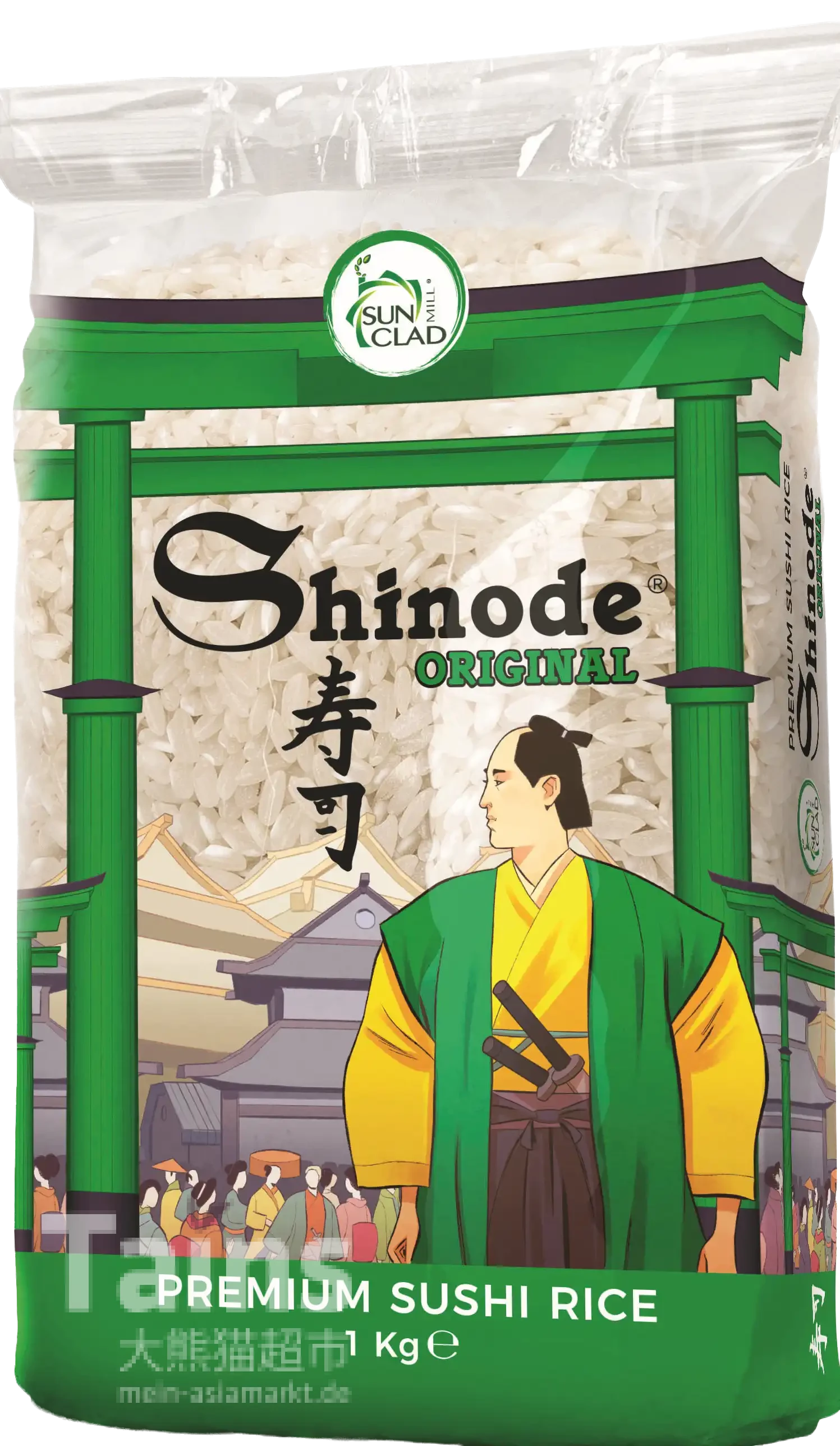 SHINODE Clad Shinode Sushi Reis 1kg