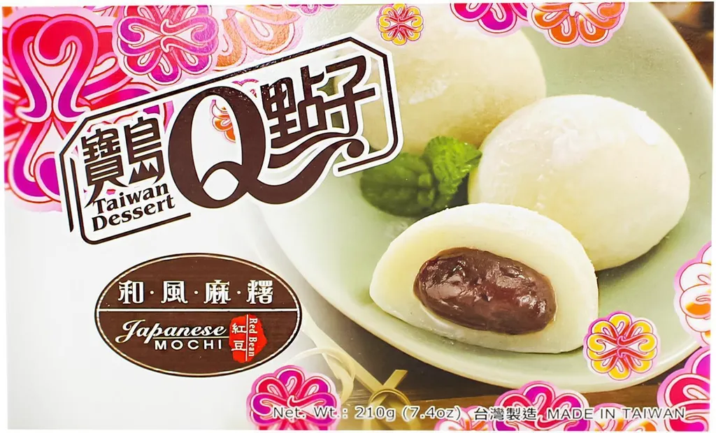 Q Rote-Bohnen-Mochi 210g