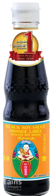 Healthy Boy Black Soy Sauce Orange Label 410 g