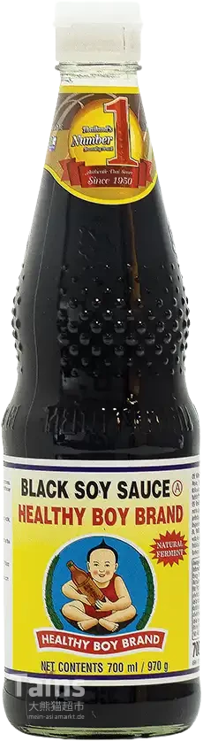 HEALTHY BOY Dunkle Sojasauce 700ml