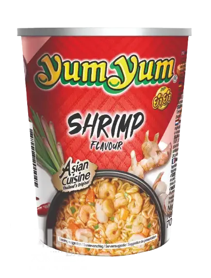 YUM YUM SHRIMP FLAVOR CUP               70G