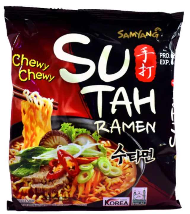 SAMYANG Sutah Ramen Hot Spicy Beef 120g