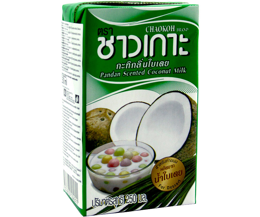 CHAOKOH Kokosmilch Pandan 16% 250g