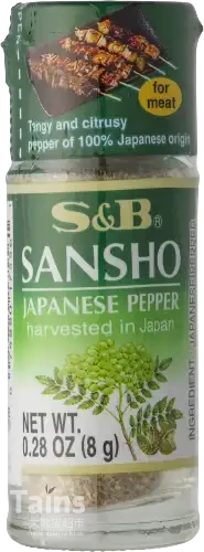 S&B Sansho no Kona Japanischer Szechuanpfeffer 8 g