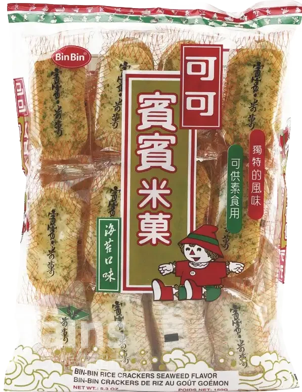 BINBIN Reiscracker Seetang 150g