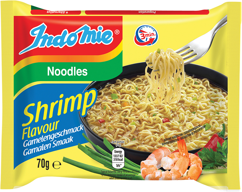 INDOMIE SHRIMP NOODLES                  70G