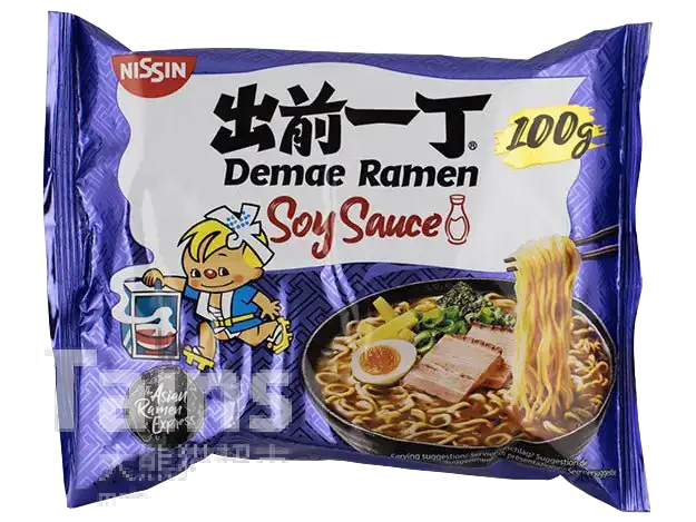 NISSIN DEMAE RAMEN TOKYO SOY SAUCE     100G