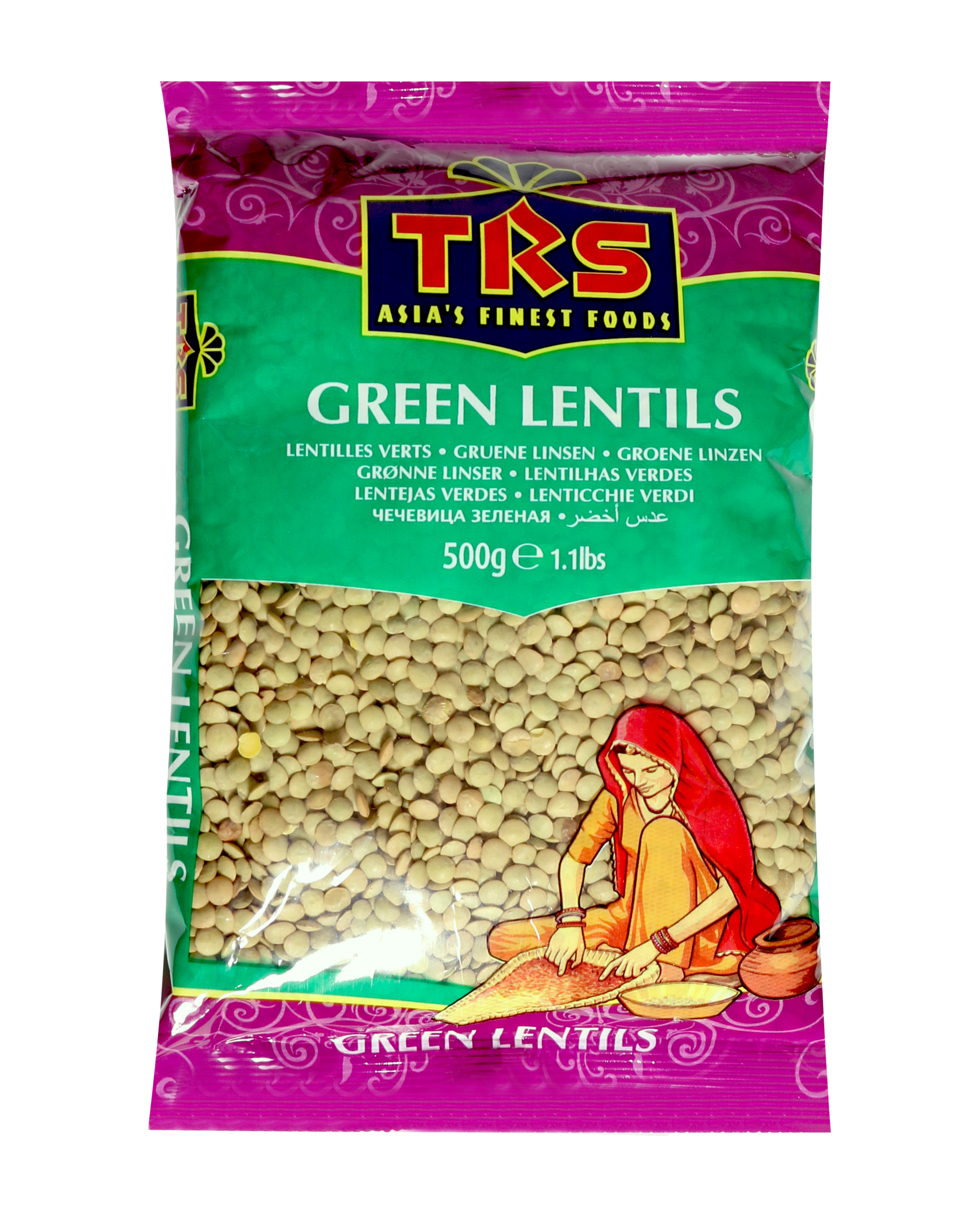 TRS Linsen Grün 500g