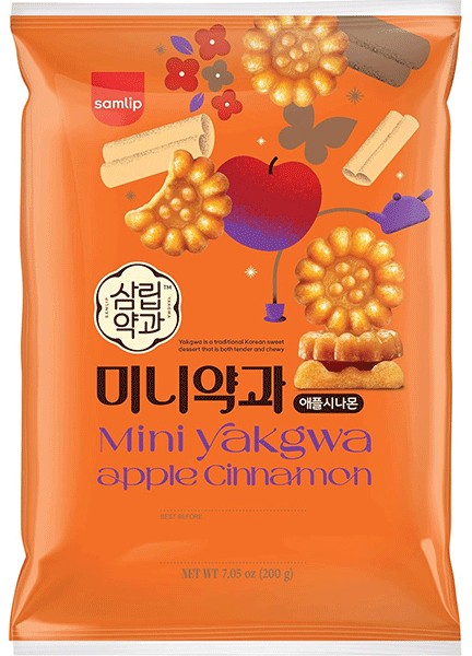 Samlip Mini Yakgwa Kekse Apfel & Zimt 200 g