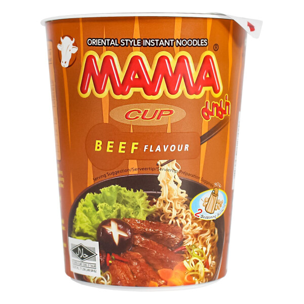 MAMA BEEF FLAVOR CUP                   70G