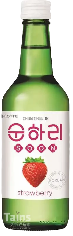 CHUM CHURUM Soju Erdbeere 12 % 360 ml