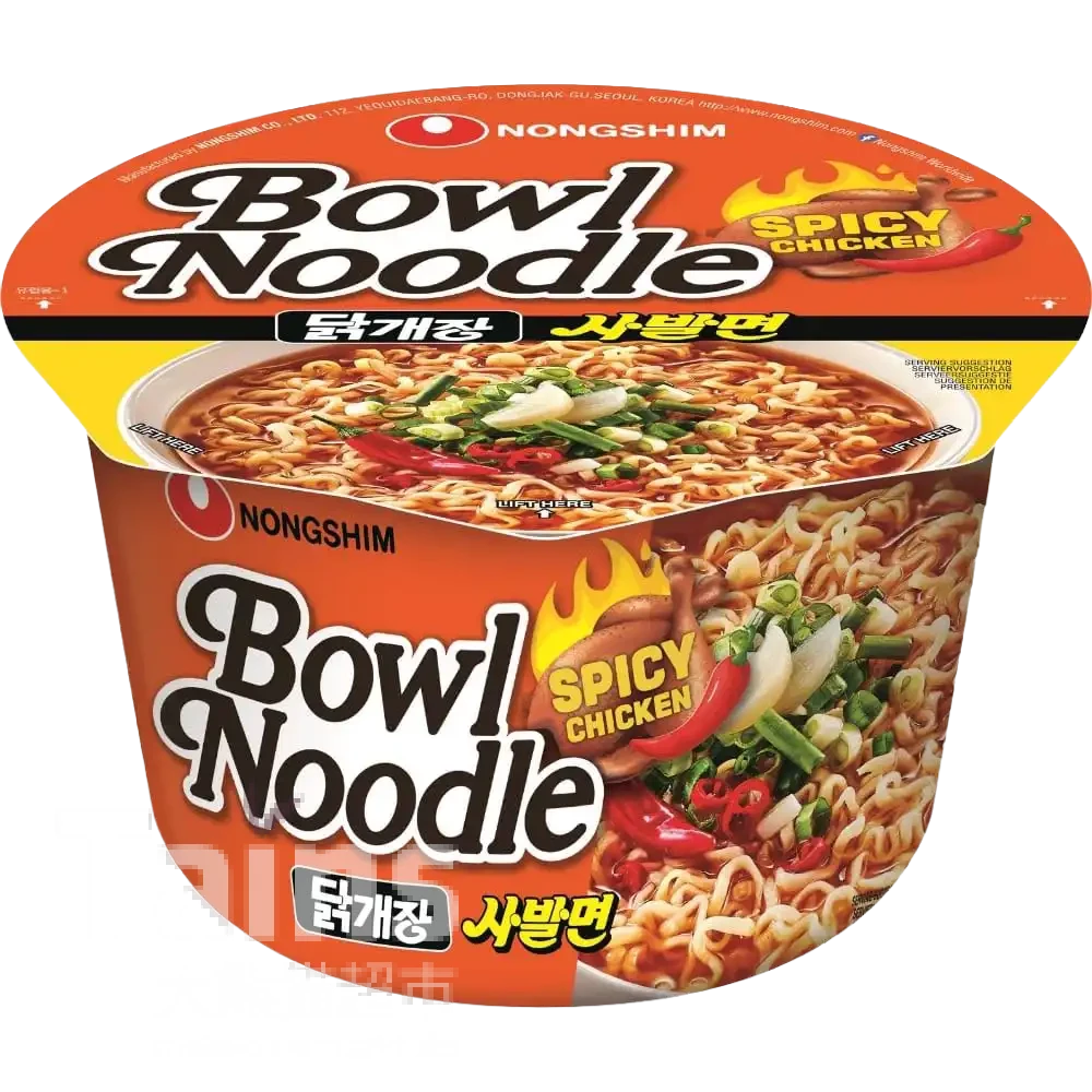 Nongshim Bowl Noodle Spicy Chicken 100 g