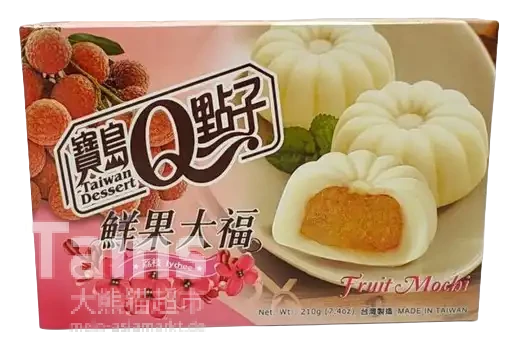 Q Mochi Litschi 210g