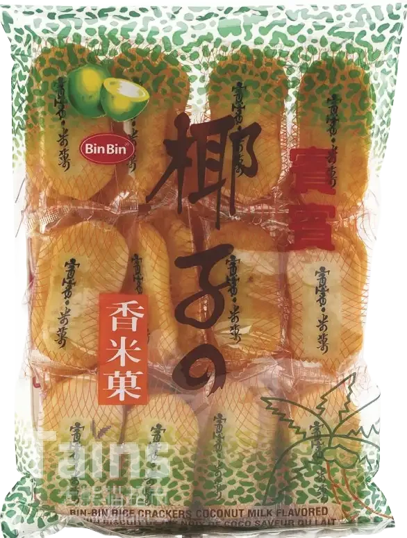 BINBIN Reiscracker mit Kokos 150g