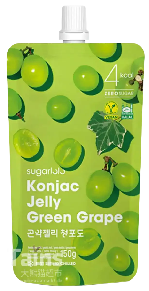 INTAKE KONJAC JELLY GRAPE 150G