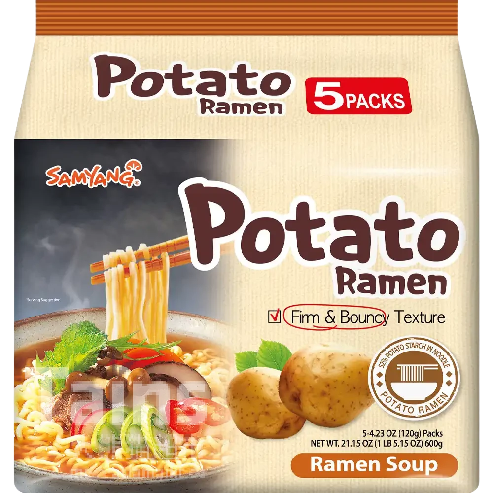 Samyang Potato Ramen 5 × 120 g (600 g)