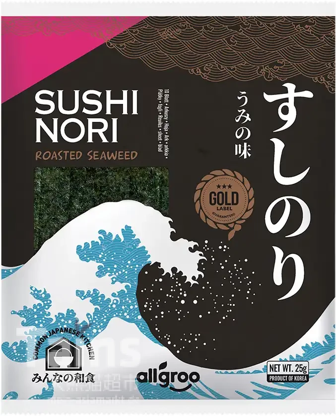 ALLGROO Seetang Nori Gold 25g