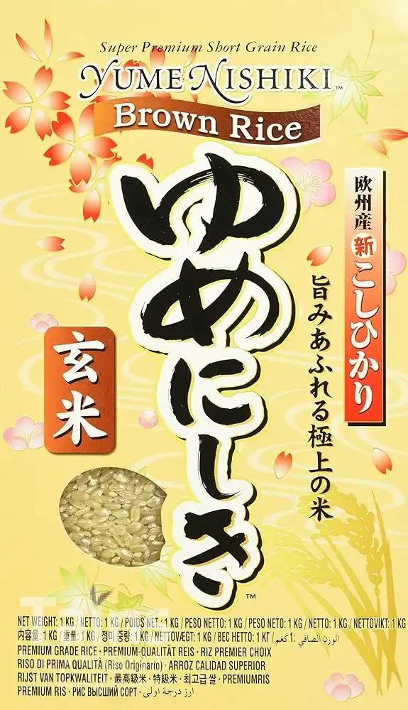 JFC YUMENISHIKI Brauner Reis 1kg