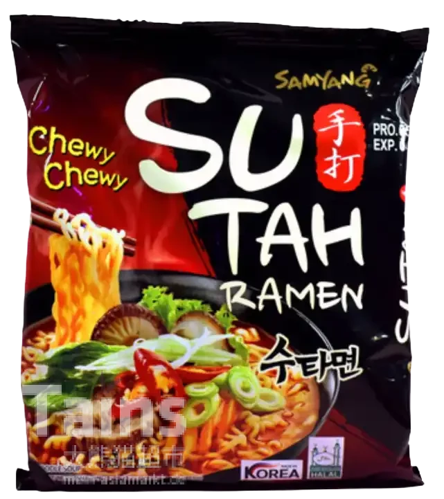 SAMYANG Sutah Ramen Hot Spicy Beef 120g